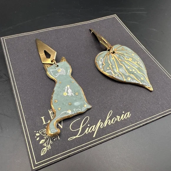 Handmade Luxury Ceramic Earrings – Unique, Lightweight, and Artistic Jewelry - Picture 8 of 10